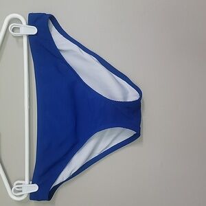Shade & Shore Blue Bikini Swim Suit Bottoms Size L